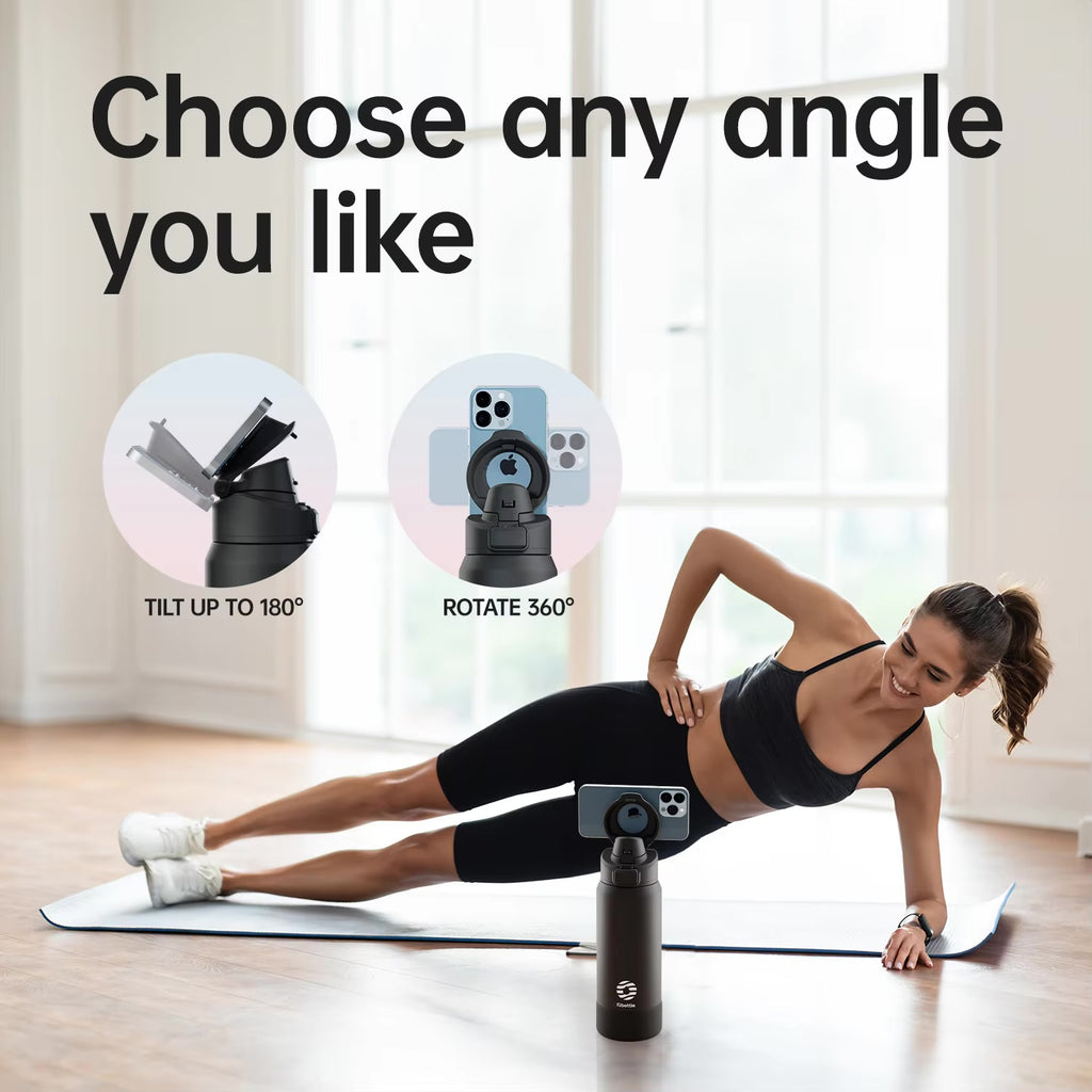 Magnetic Sports Water Bottle & Thermos